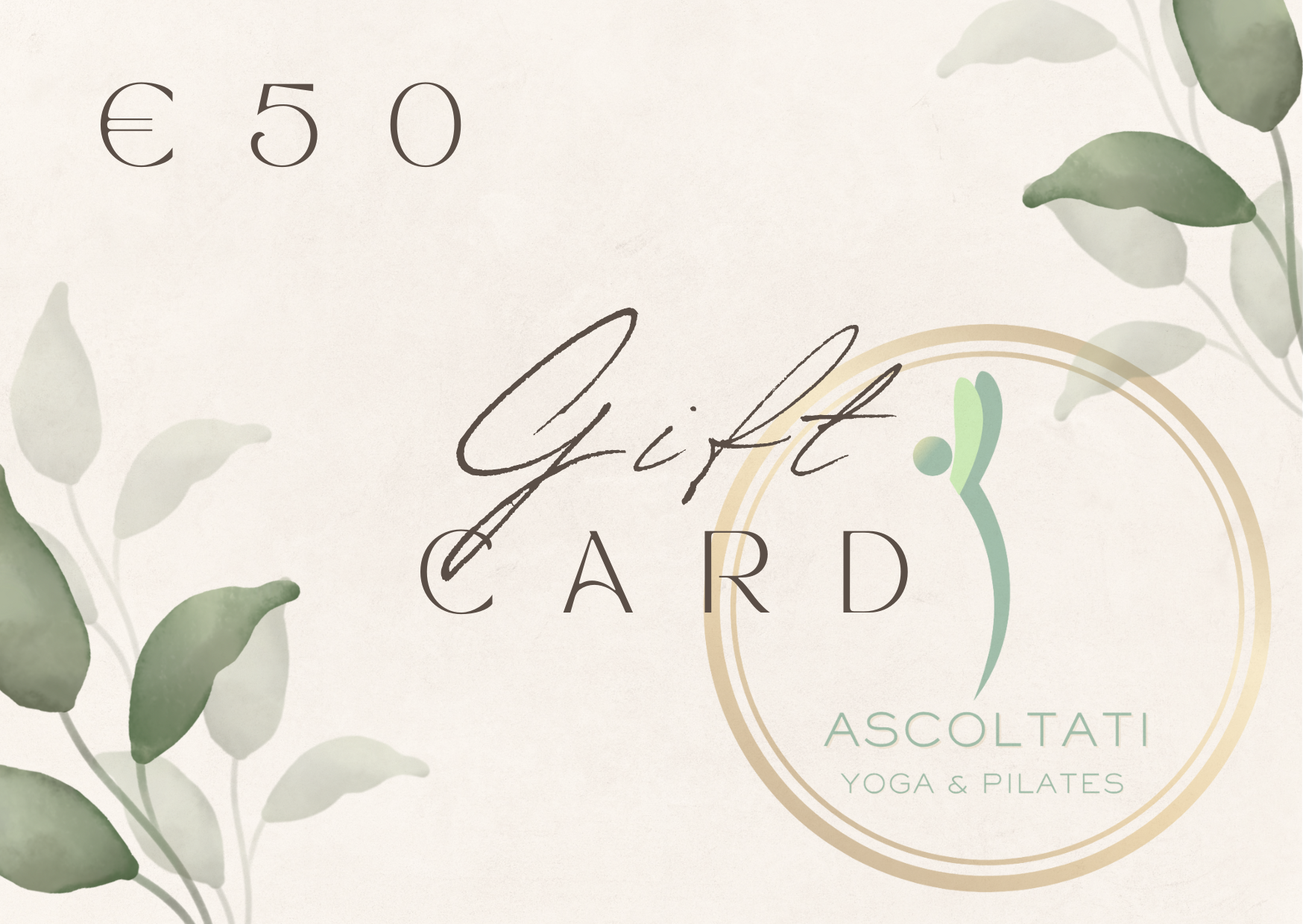 Gift Card ASCOLTATI